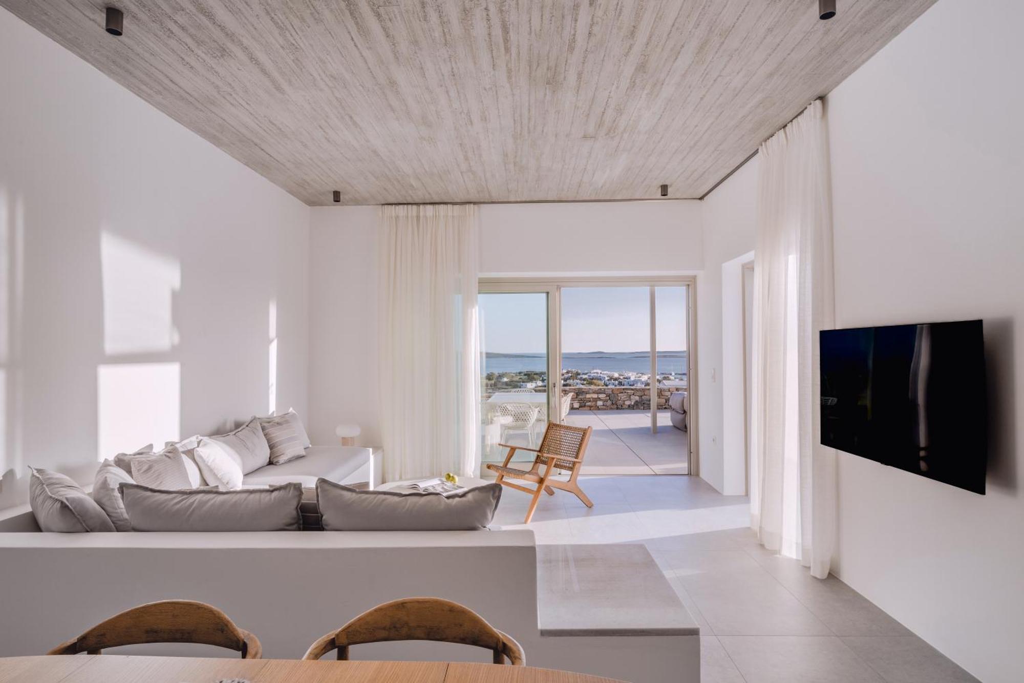 Melora Villas Paros Angairiá Habitación foto